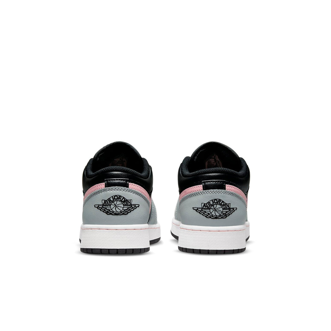 AIR JORDAN 1 LOW BLACK GREY PINK GS