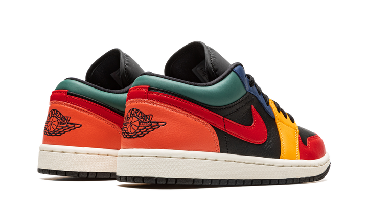 AIR JORDAN 1 LOW BLACK MULTI WOMENS
