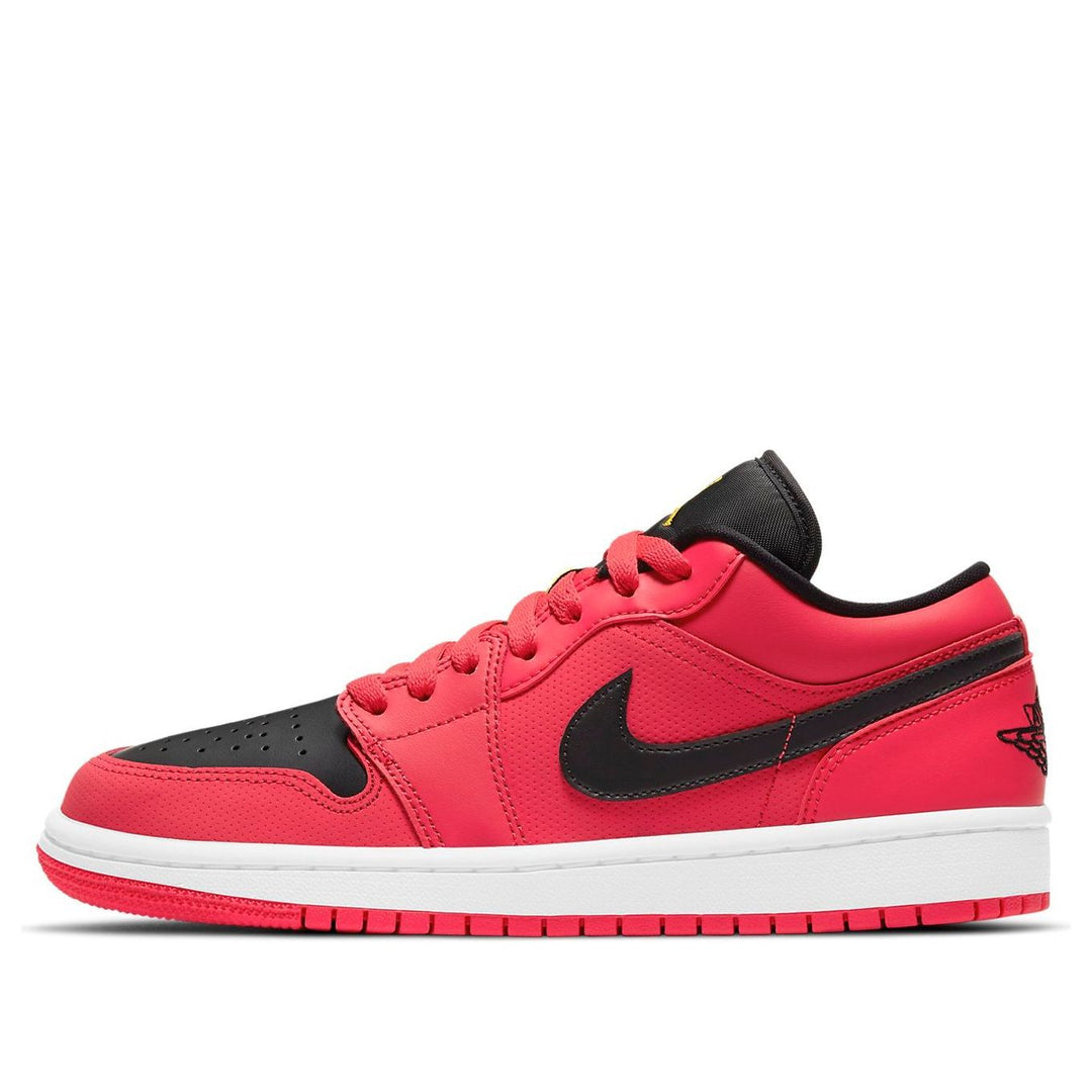 AIR JORDAN 1 LOW BLACK RED YELLOW WOMENS