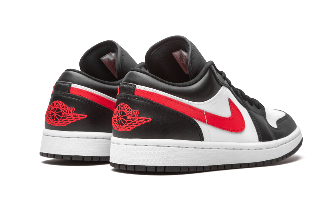 AIR JORDAN 1 LOW BLACK SIREN RED WOMENS