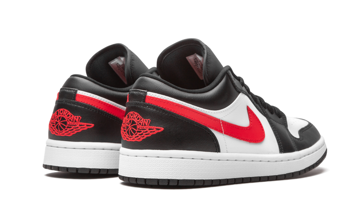 AIR JORDAN 1 LOW BLACK SIREN RED WOMENS