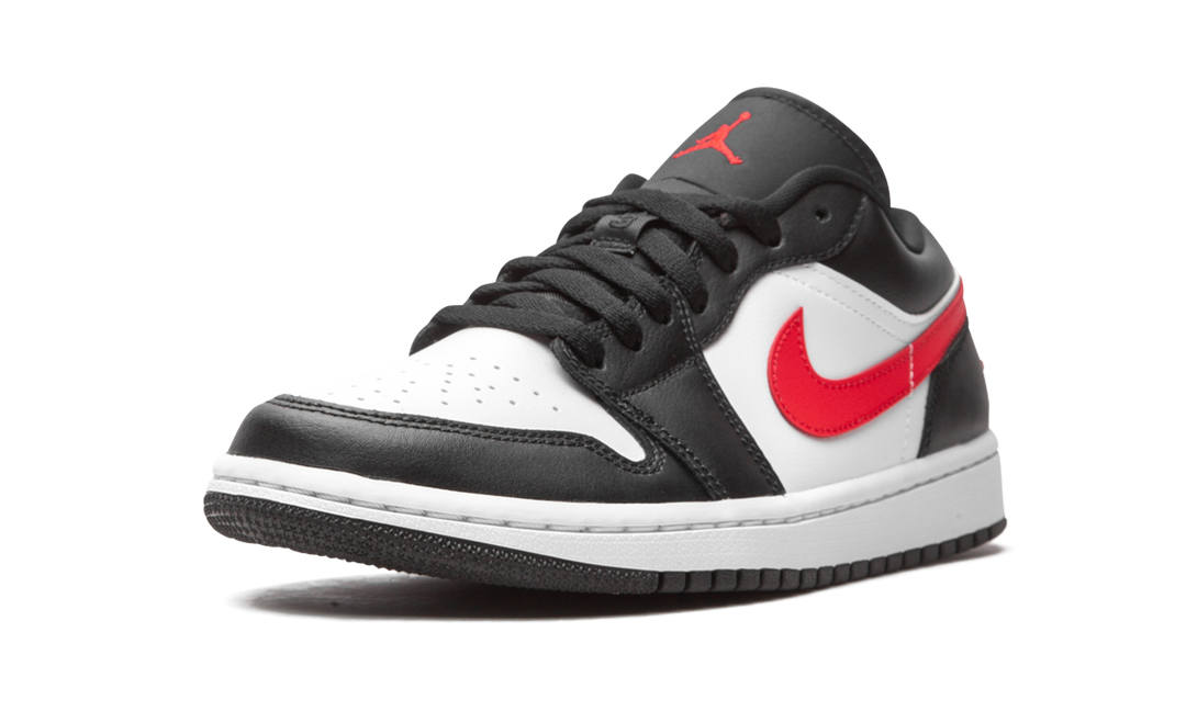 AIR JORDAN 1 LOW BLACK SIREN RED WOMENS