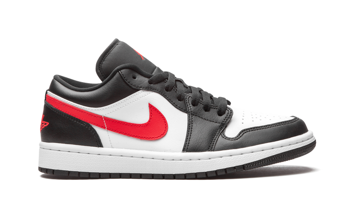 AIR JORDAN 1 LOW BLACK SIREN RED WOMENS