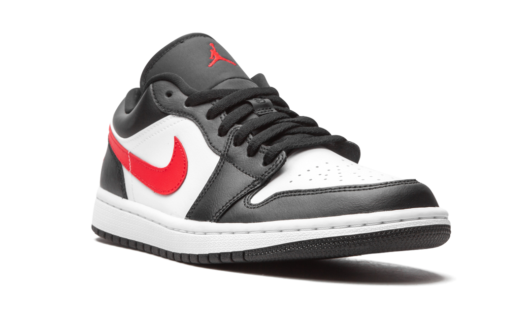 AIR JORDAN 1 LOW BLACK SIREN RED WOMENS