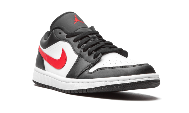 AIR JORDAN 1 LOW BLACK SIREN RED WOMENS