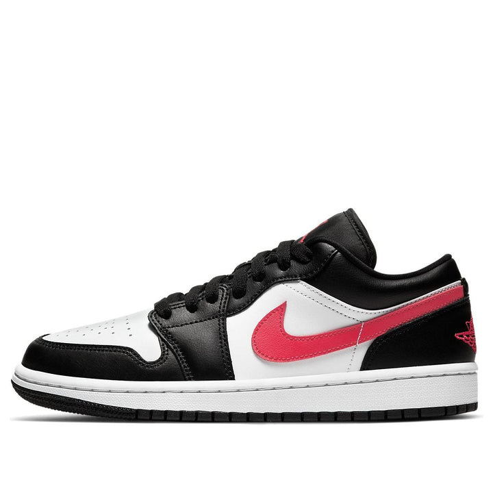 AIR JORDAN 1 LOW BLACK SIREN RED WOMENS