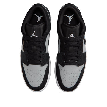 AIR JORDAN 1 LOW BLACK SMOKE GREY — Stock