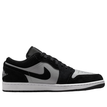 AIR JORDAN 1 LOW BLACK SMOKE GREY — Stock