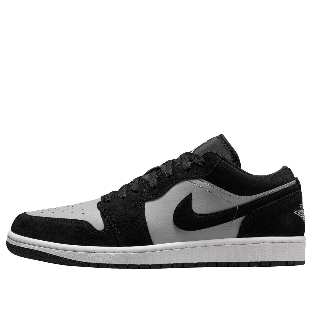 AIR JORDAN 1 LOW BLACK SMOKE GREY — Stock