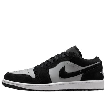 AIR JORDAN 1 LOW BLACK SMOKE GREY — Stock