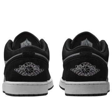 AIR JORDAN 1 LOW BLACK SMOKE GREY — Stock