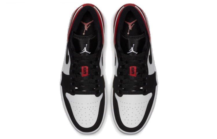 AIR JORDAN 1 LOW BLACK TOE