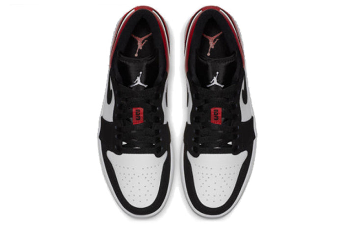 AIR JORDAN 1 LOW BLACK TOE