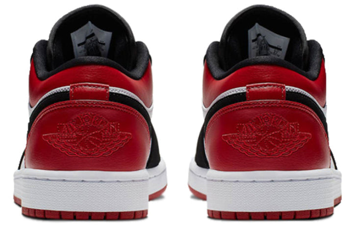 AIR JORDAN 1 LOW BLACK TOE