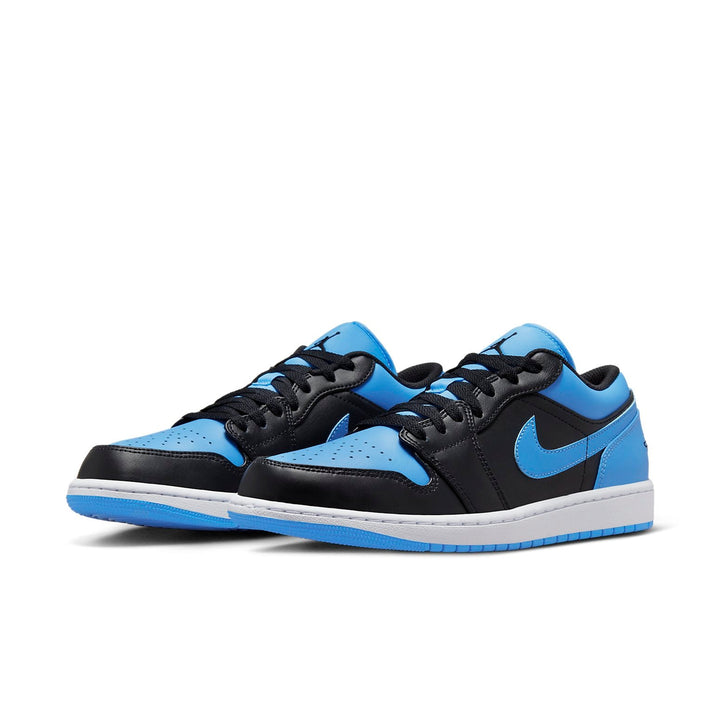 AIR JORDAN 1 LOW BLACK UNIVERSITY BLUE