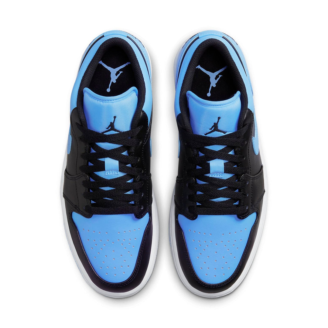 AIR JORDAN 1 LOW BLACK UNIVERSITY BLUE