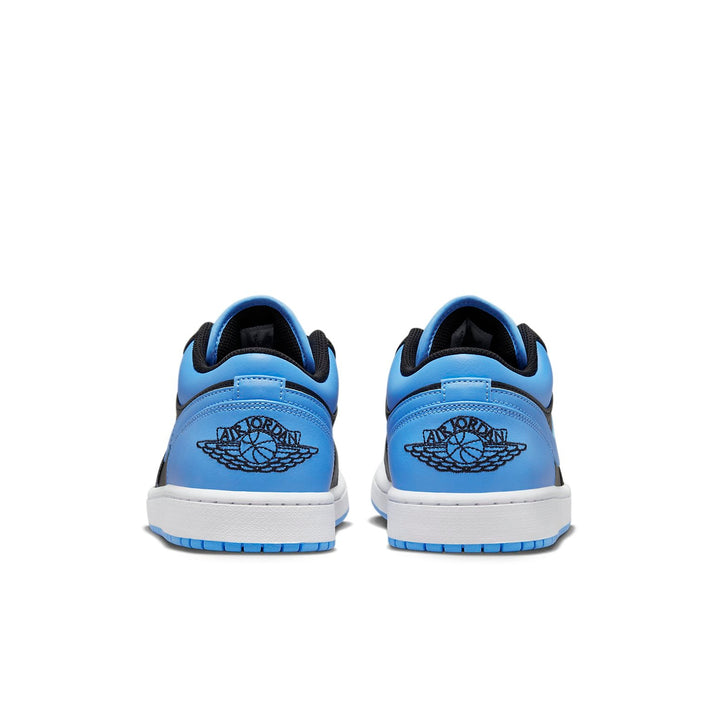 AIR JORDAN 1 LOW BLACK UNIVERSITY BLUE