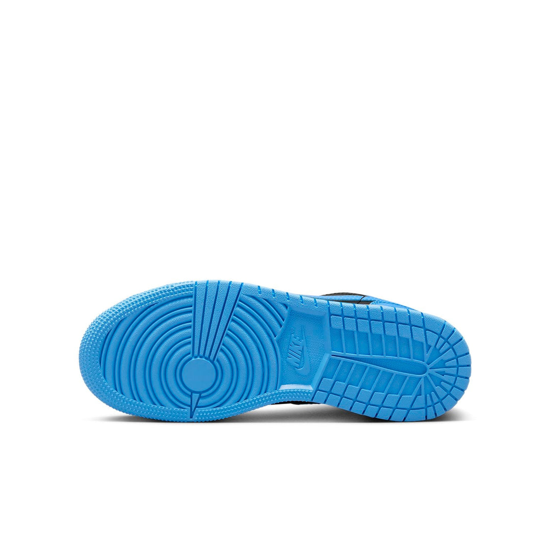 AIR JORDAN 1 LOW BLACK UNIVERSITY BLUE GS
