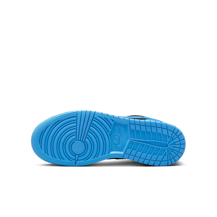 AIR JORDAN 1 LOW BLACK UNIVERSITY BLUE GS