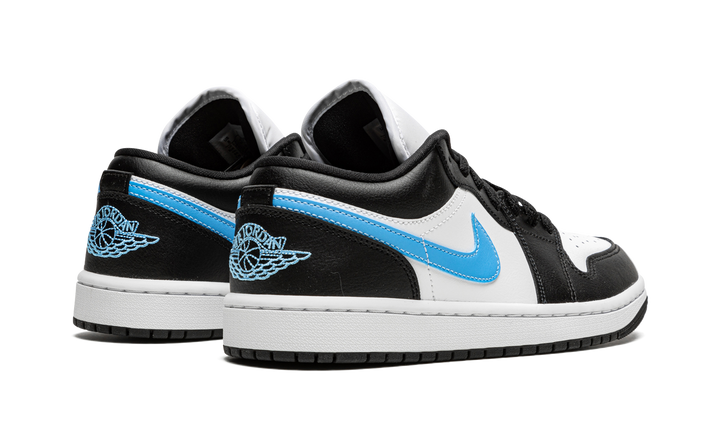 AIR JORDAN 1 LOW BLACK UNIVERSITY BLUE WOMENS