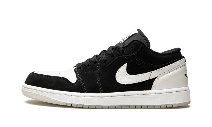 AIR JORDAN 1 LOW BLACK WHITE DIAMOND