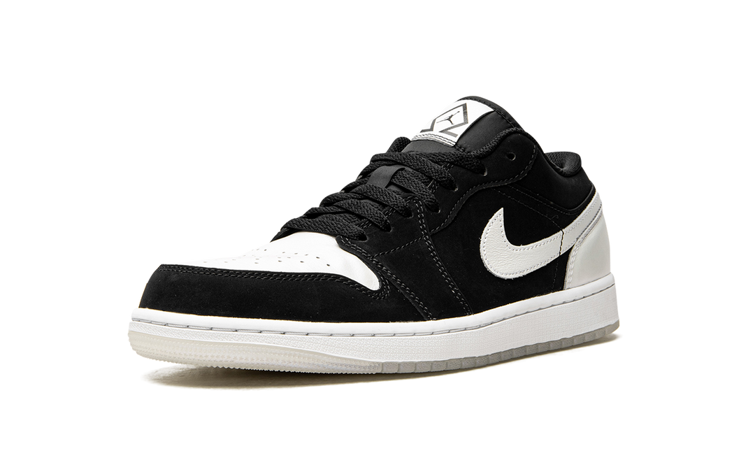 AIR JORDAN 1 LOW BLACK WHITE DIAMOND