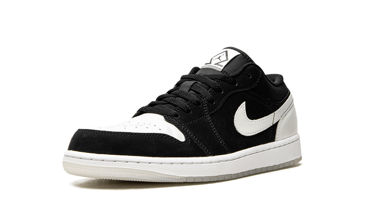 AIR JORDAN 1 LOW BLACK WHITE DIAMOND