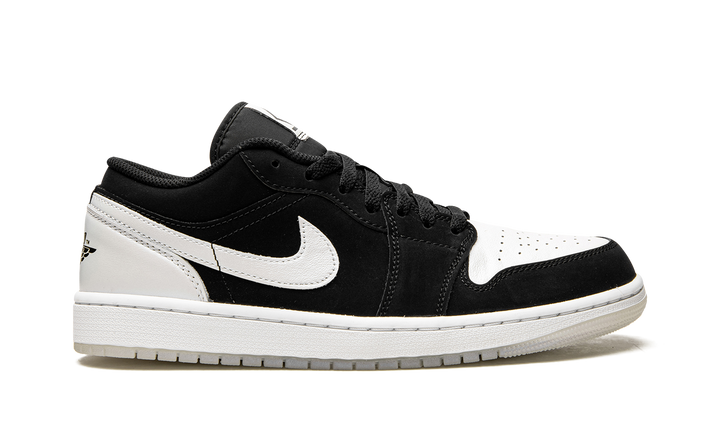 AIR JORDAN 1 LOW BLACK WHITE DIAMOND