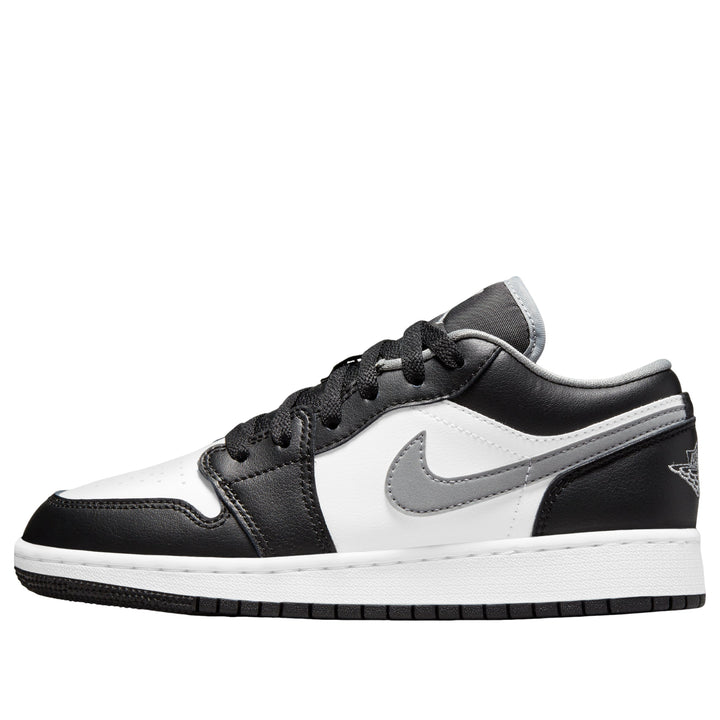 AIR JORDAN 1 LOW BLACK WHITE GREY GS