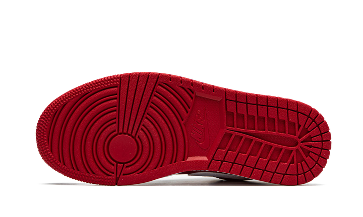 AIR JORDAN 1 LOW BLACK WHITE GYM RED WOMENS