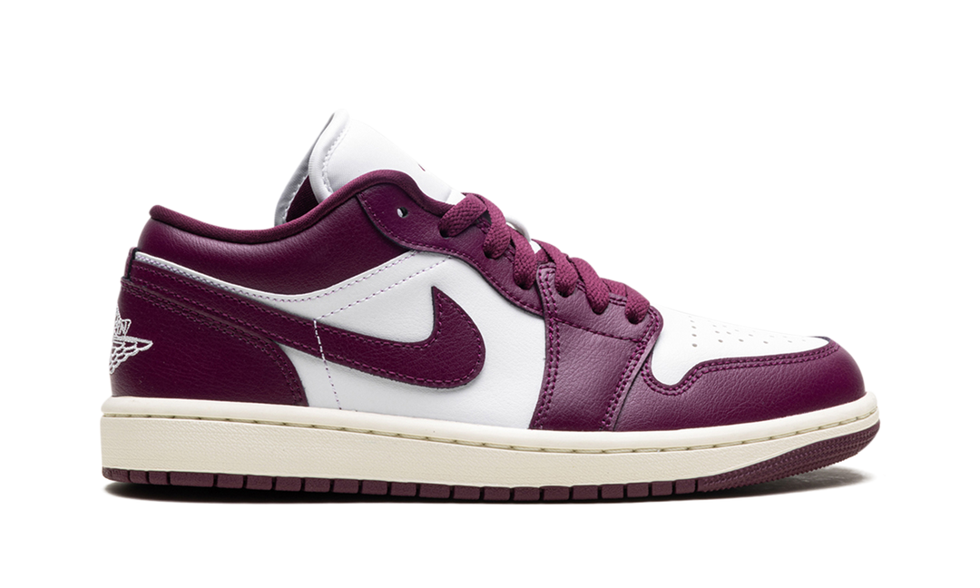 AIR JORDAN 1 LOW BORDEAUX WOMENS