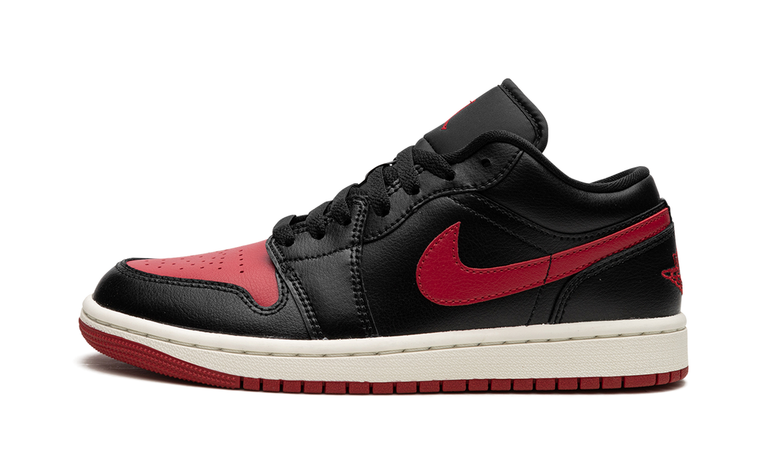 AIR JORDAN 1 LOW BRED SAIL WOMENS