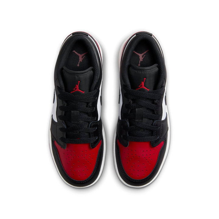 AIR JORDAN 1 LOW BRED TOE 2.0 GS