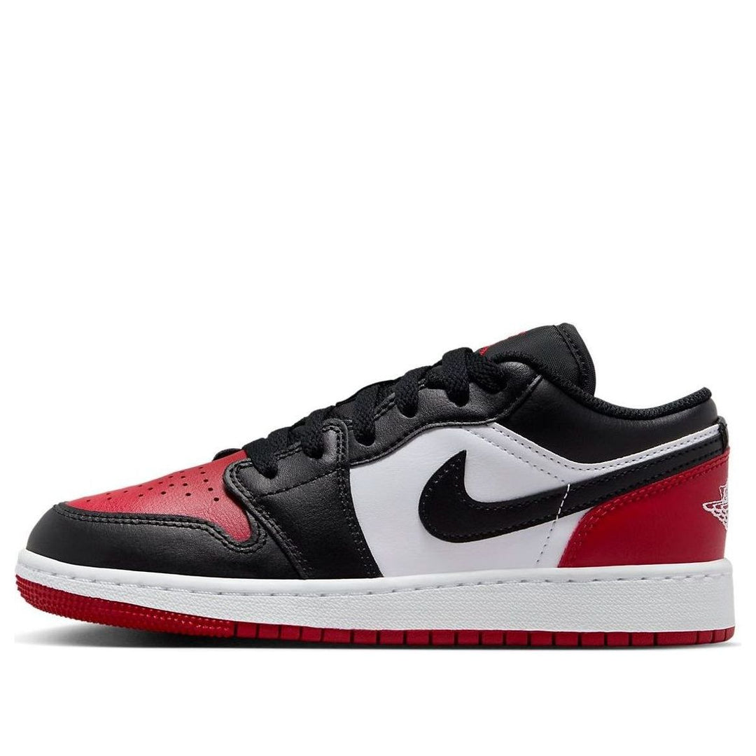 AIR JORDAN 1 LOW BRED TOE 2.0 GS