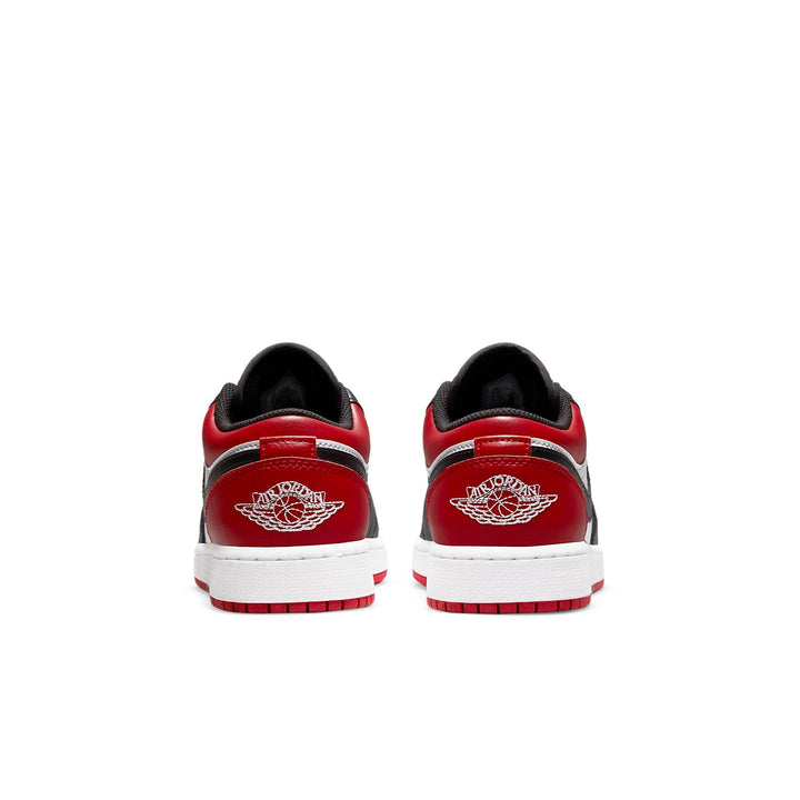 AIR JORDAN 1 LOW BRED TOE GS