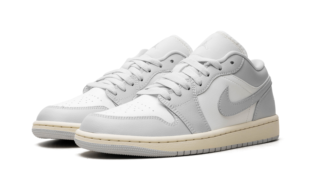 AIR JORDAN 1 LOW COCONUT MILK NEUTRAL GREY WOMENS
