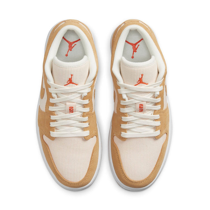 AIR JORDAN 1 LOW CORDUROY SUEDE WOMENS