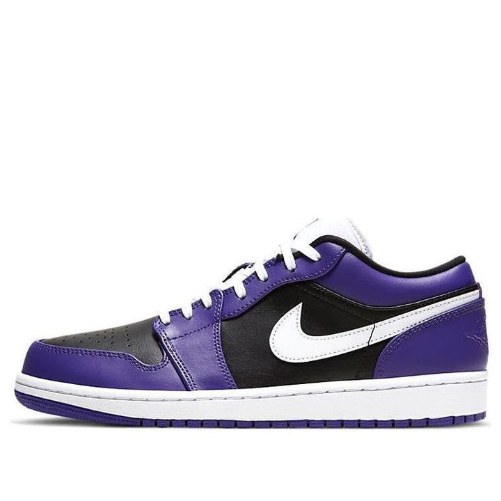 AIR JORDAN 1 LOW COURT PURPLE BLACK