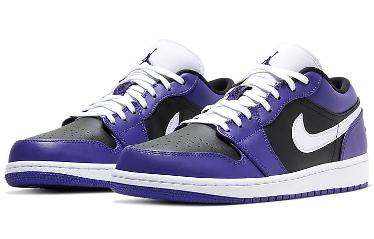 AIR JORDAN 1 LOW COURT PURPLE BLACK