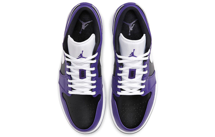 AIR JORDAN 1 LOW COURT PURPLE BLACK