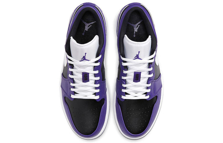 AIR JORDAN 1 LOW COURT PURPLE BLACK