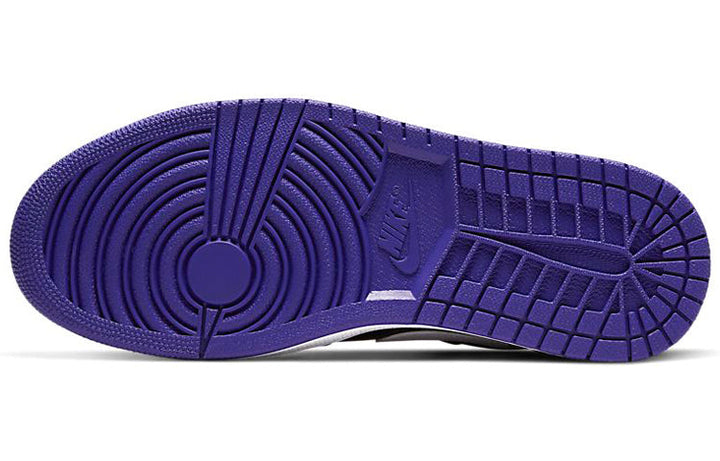 AIR JORDAN 1 LOW COURT PURPLE BLACK