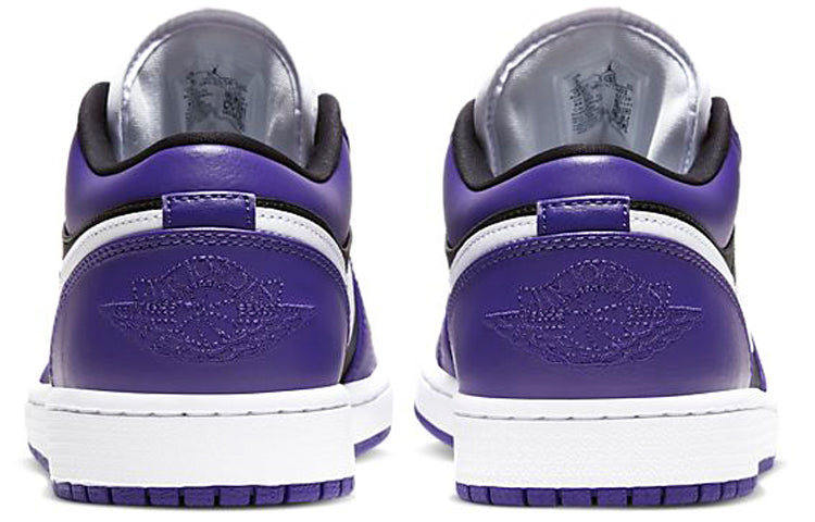 AIR JORDAN 1 LOW COURT PURPLE BLACK