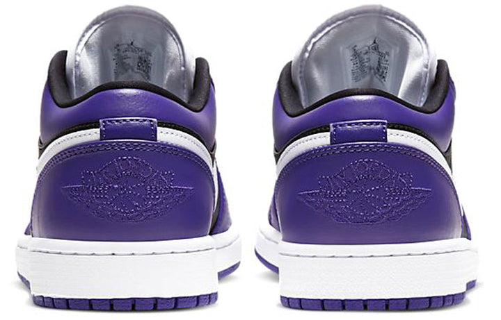 AIR JORDAN 1 LOW COURT PURPLE BLACK