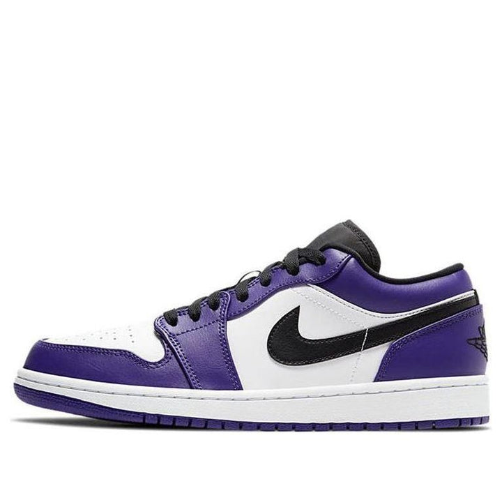 AIR JORDAN 1 LOW COURT PURPLE WHITE