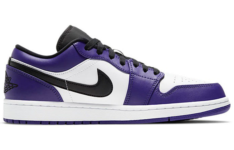 AIR JORDAN 1 LOW COURT PURPLE WHITE