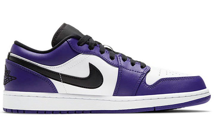 AIR JORDAN 1 LOW COURT PURPLE WHITE