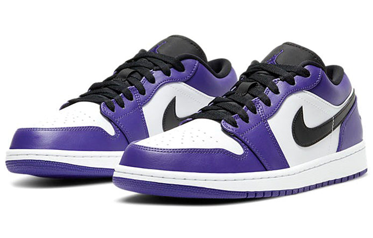 AIR JORDAN 1 LOW COURT PURPLE WHITE