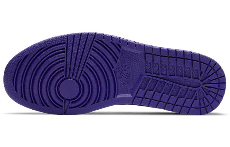 AIR JORDAN 1 LOW COURT PURPLE WHITE