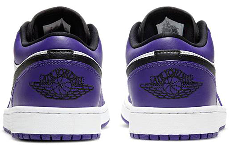 AIR JORDAN 1 LOW COURT PURPLE WHITE